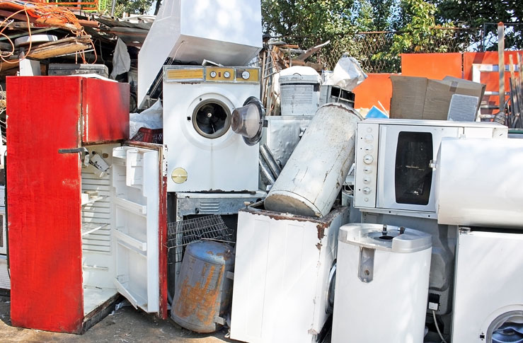 Appliance Recycling Yard